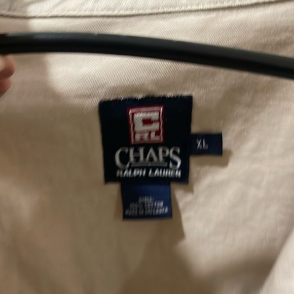 Vintage Chaps Ralph Lauren Men’s Zip Up Jacket tan size XL - Picture 2 of 14